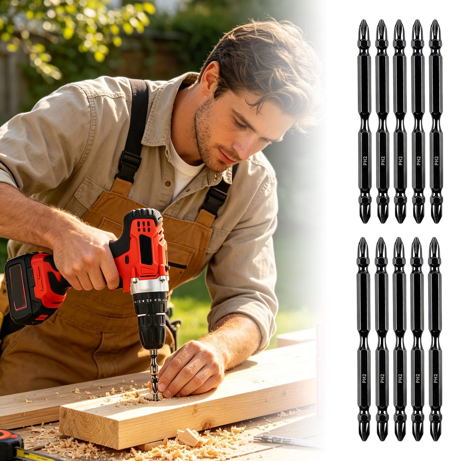 Screwdriver Set - Brocas magnéticas de doble punta, juego