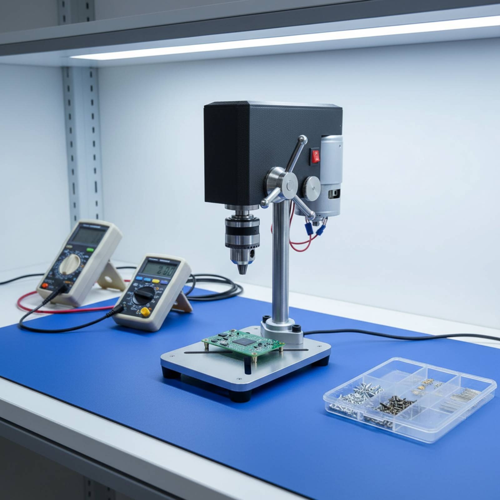 Mini Taladro de Banco, Taladro - Drill Press reseña y precio