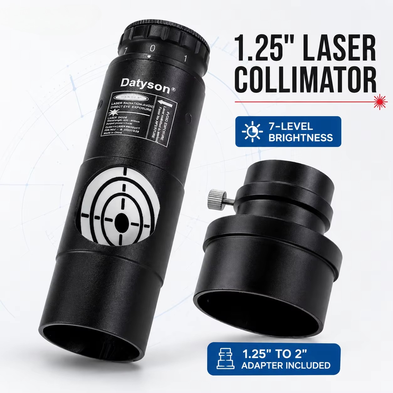 Telescopio colimador láser roj - Spirit Level reseña y precio