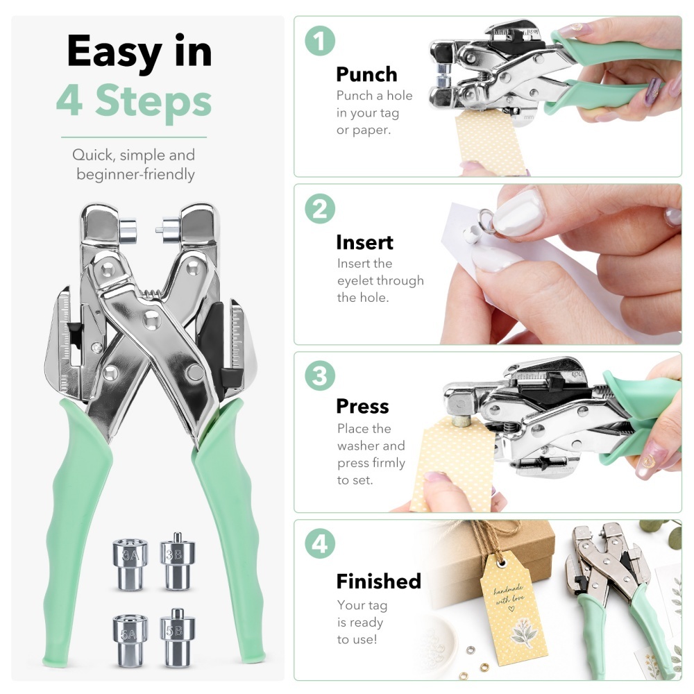 Kit de herramientas para ojale - Pliers reseña y precio