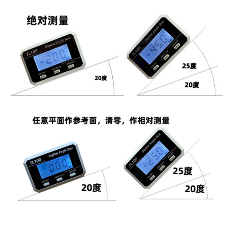 Medidor de ángulo Horizontal,  - Spirit Level reseña y precio