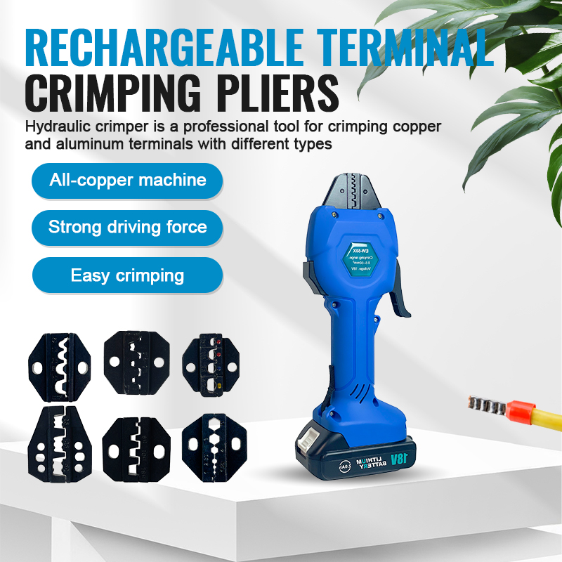 Herramienta de crimpado eléctr - Pliers reseña y precio